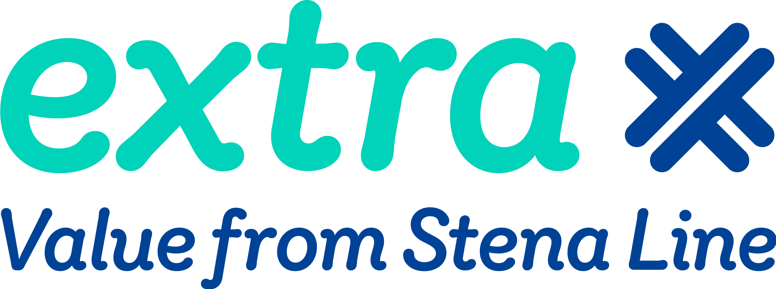 Logo voor het Stena Line-lidmaatschap genaamd "Extra".
